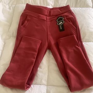 Sweat pants very warm peach color